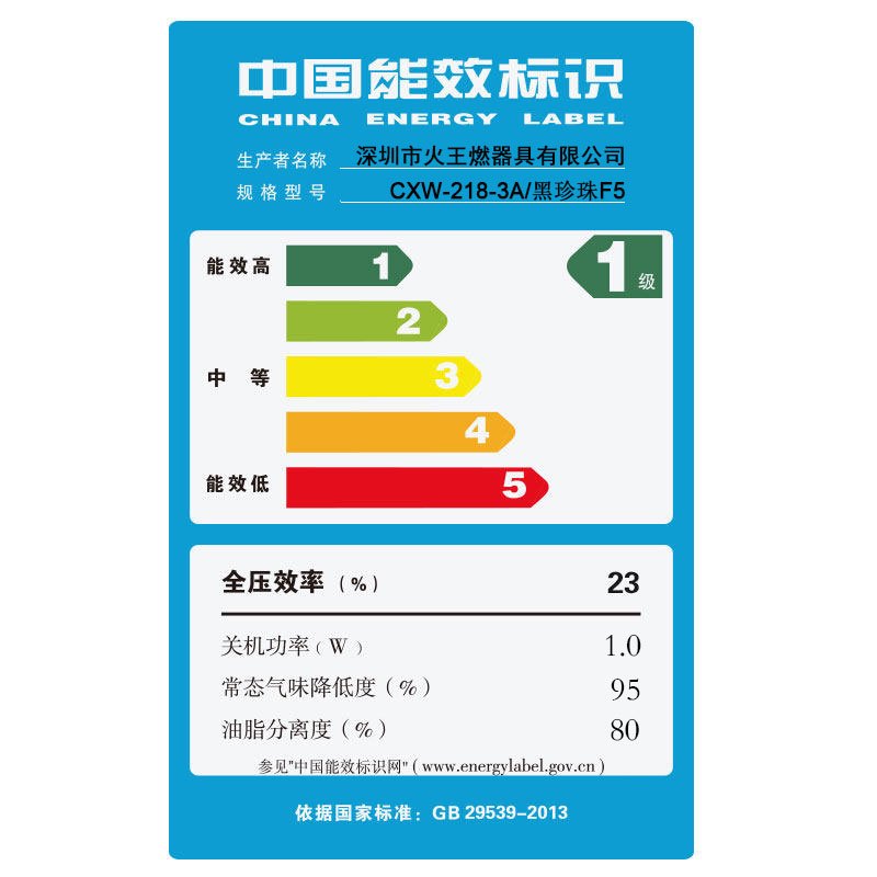 火王(Hione) 侧吸式抽油烟机 16m3大吸力近吸烟机 黑珍珠F5