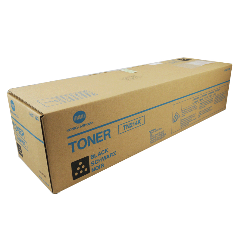 柯尼卡美能达(KONICA MINOLTA) TN214K 黑色 墨粉/碳粉 适用机型 C200/C210/C7720高清大图