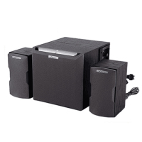 漫步者(Edifier) X400声迈2.1多媒体有源电脑音箱 台式低音炮音响 黑色