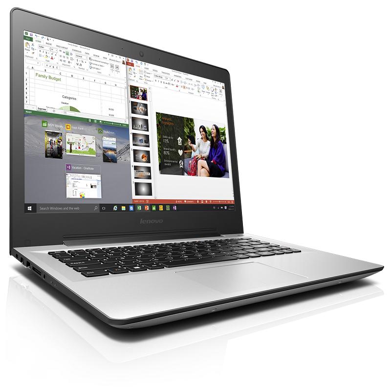 联想(Lenovo)IdeaPad 300S 14英寸轻薄本(I5-6200U 4G 500G 2G独显 银)