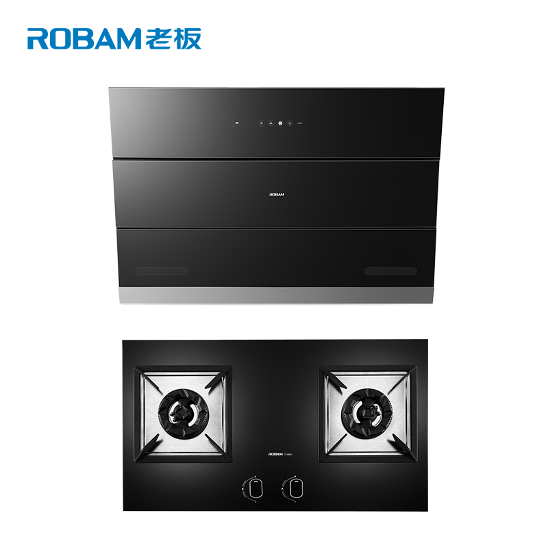 老板(ROBAM)触控式厨电套装27A3+58B5 18立方 天然气/液化气