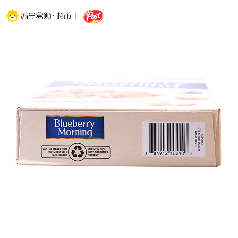美国进口 宝氏精选蓝莓早餐麦片 382g