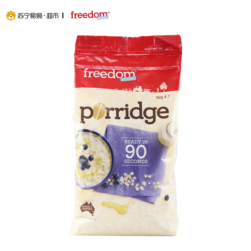 澳大利亚进口 福丽德Freedom Foods燕麦片 1kg