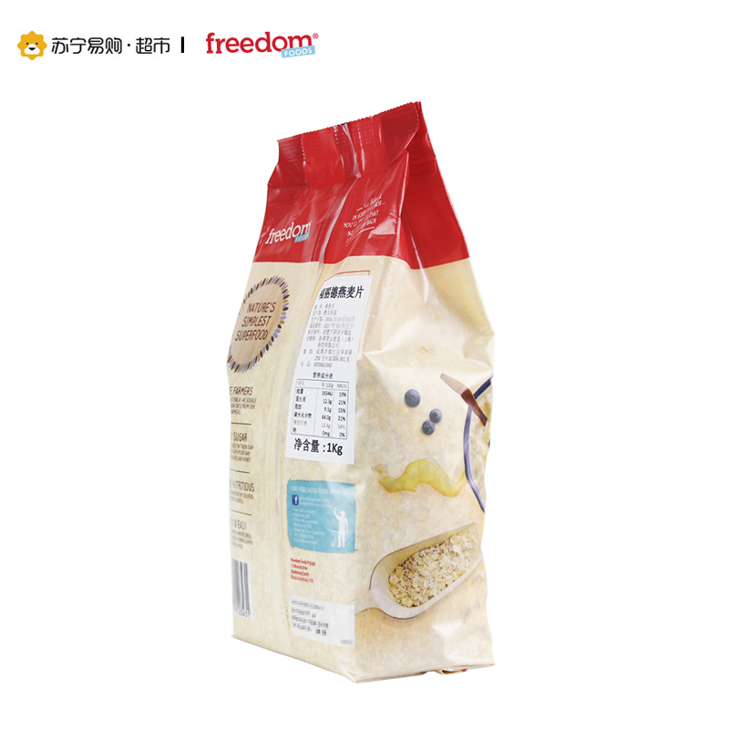 澳大利亚进口 福丽德Freedom Foods燕麦片 1kg