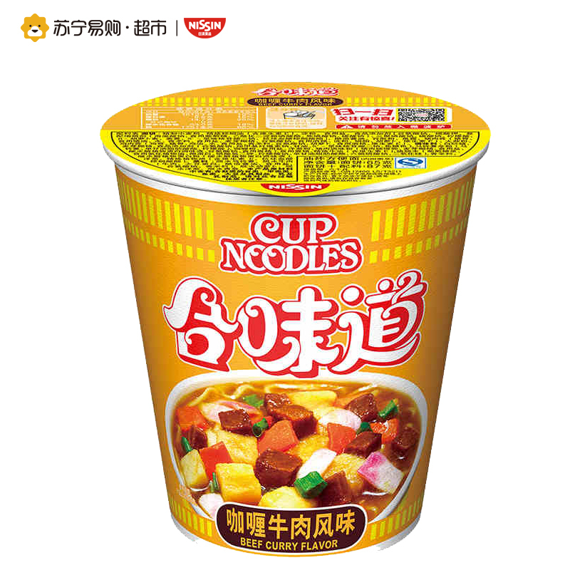 日清 合味道 咖喱牛肉风味 87g