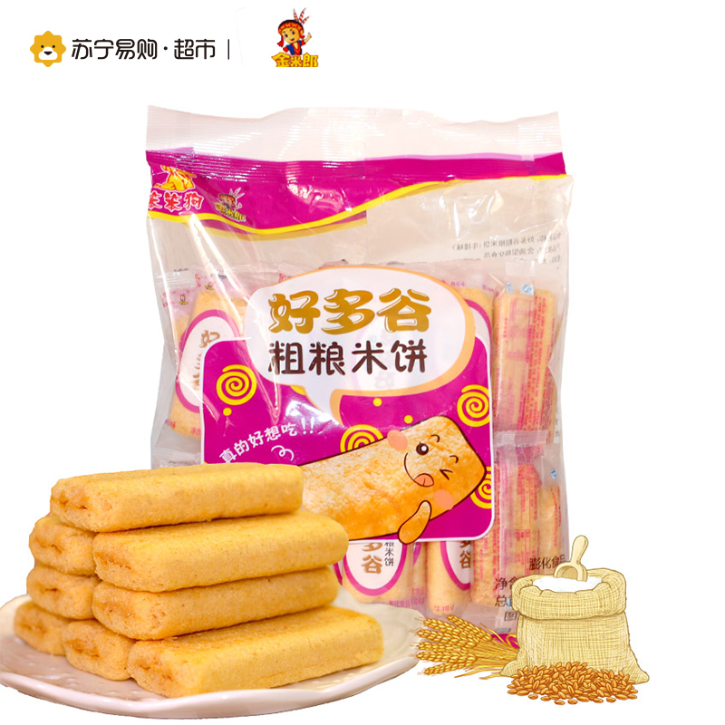 金米郎 好多谷粗粮米饼(牛排味)280g