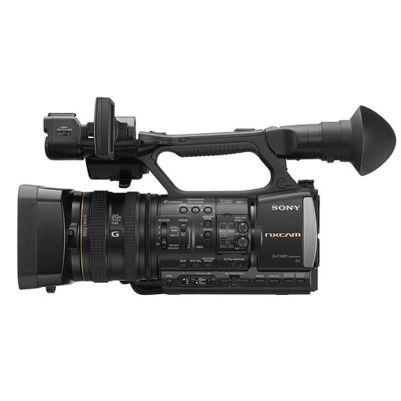 索尼(SONY) HXR-NX3 专业手持式存储卡高清摄录一体机 数码摄像机 赠送原装电池、相机包,存储卡图片