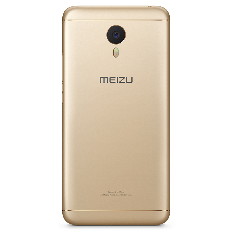 魅族 魅蓝note3 移动版 金色 移动联通4G手机 双卡双待
