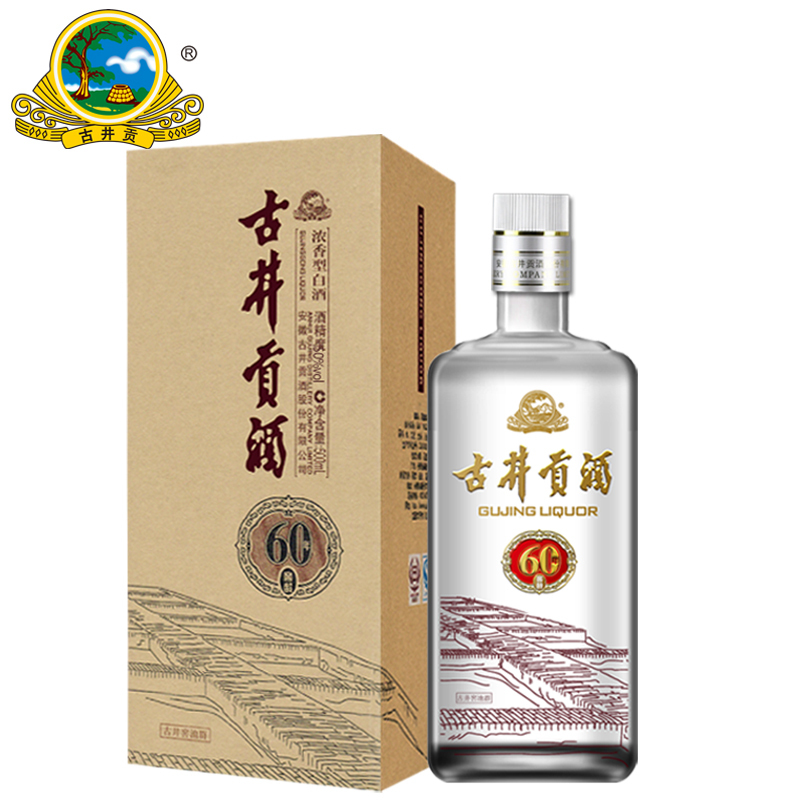 古井贡酒 窖龄60年50度整箱装500ml×6瓶