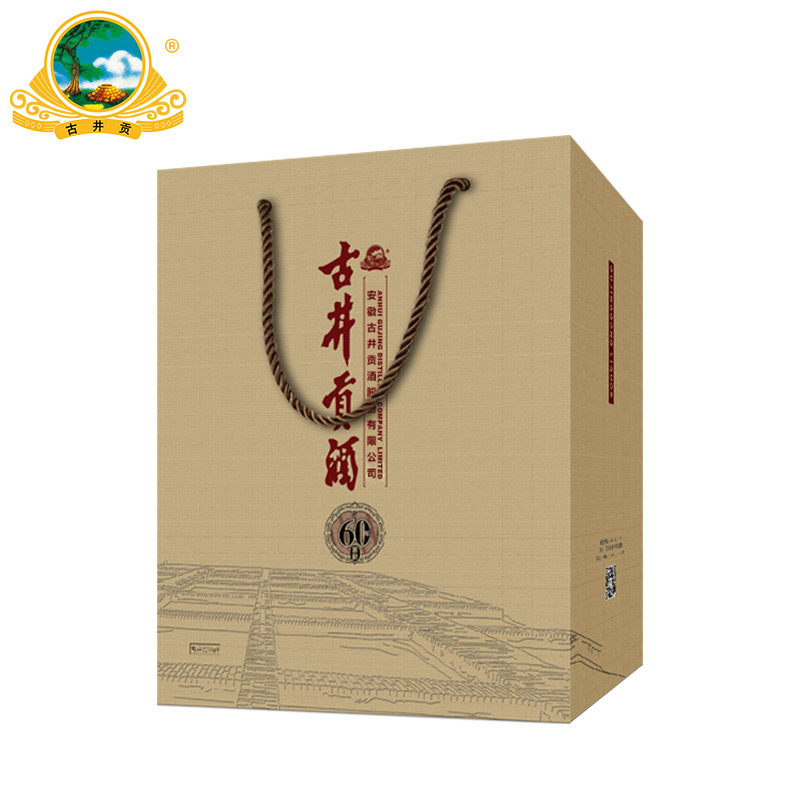 古井贡酒 窖龄60年50度整箱装500ml×6瓶