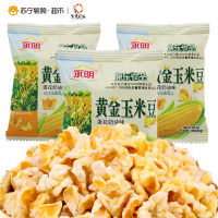 [苏宁超市]永明 黄金玉米豆(蛋花奶油味)500g