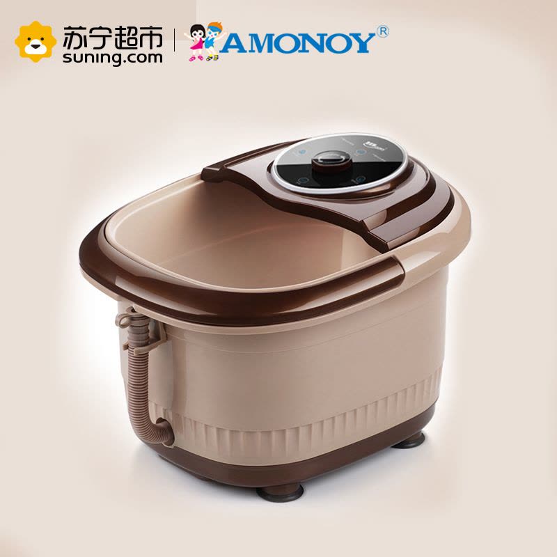 雅美娜(AMONOY)足浴盆ZYP-9401BX 自助机械恒温加热 12滚轮按摩 泡脚盆足浴器图片