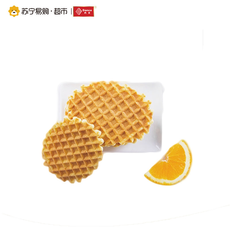 [苏宁超市]丹夫 烘烤类糕点(其他类)华夫饼 巴特酥 96g