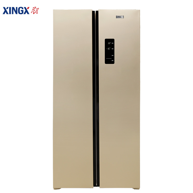 星星(XINGX) BCD-450WDA 450升 风冷对开门冰箱 LED液晶触控屏 风冷无霜 隐形把手设计 钛金刚高清大图