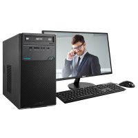 华硕(ASUS)商用台式电脑 BM5CD-G4454000(G4400,4G,500G,无光驱,DOS,19.5英寸)