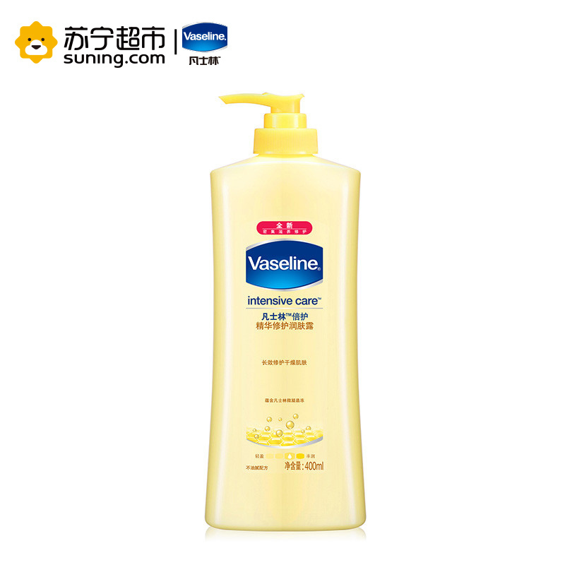 多芬DOVE深层营润沐浴露1KG+凡士林倍护精华修护润肤露400ml+经典修护晶冻100g+润肤露15ml[联合利华]