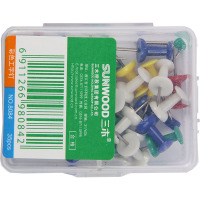三木(SUNWOOD)8084彩色工字钉 10盒/包