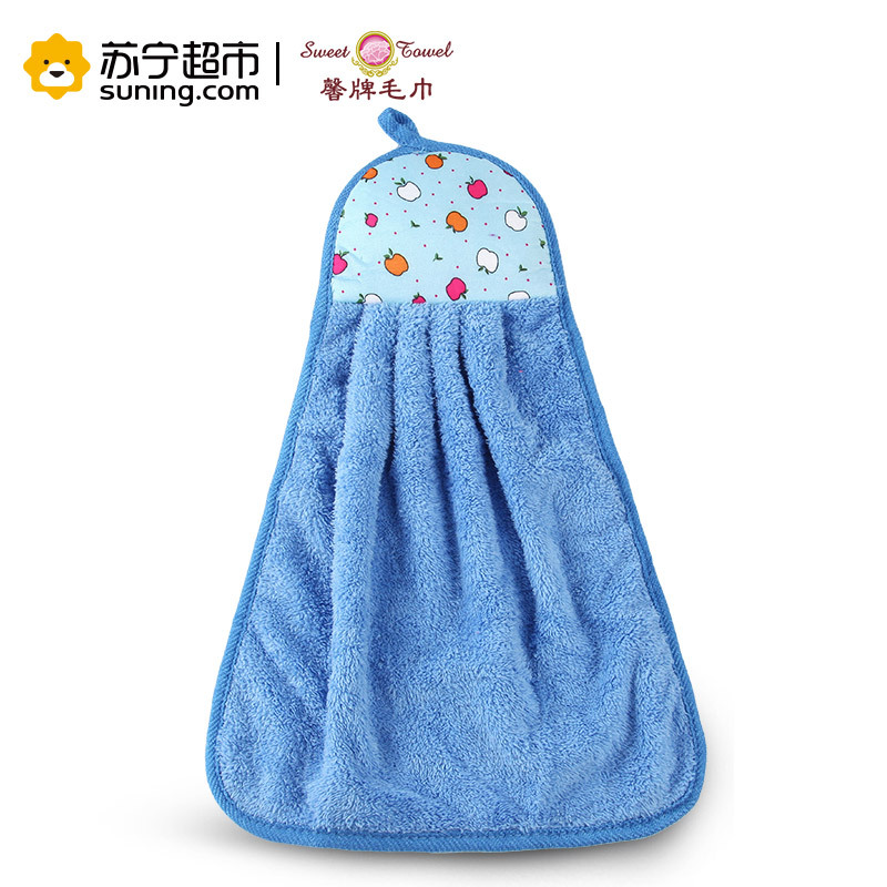 馨牌 卡哇伊擦手巾 加厚加大强吸水柔软舒适擦手巾 28*38cm 绿色