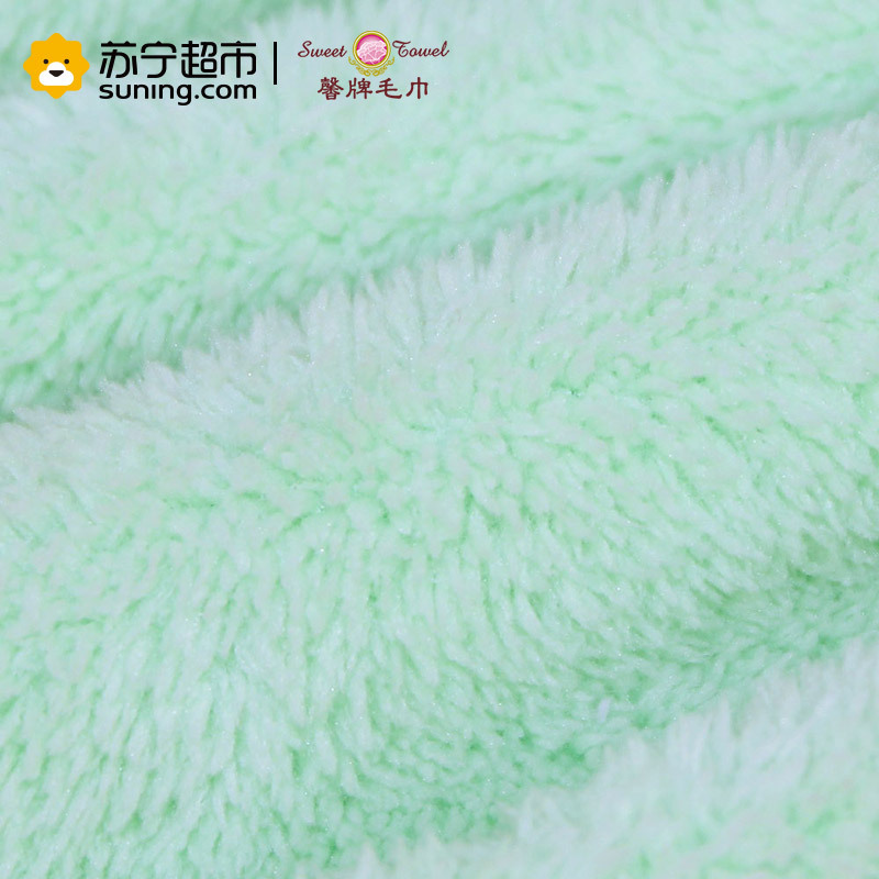 馨牌 卡哇伊擦手巾 加厚加大强吸水柔软舒适擦手巾 28*38cm 绿色