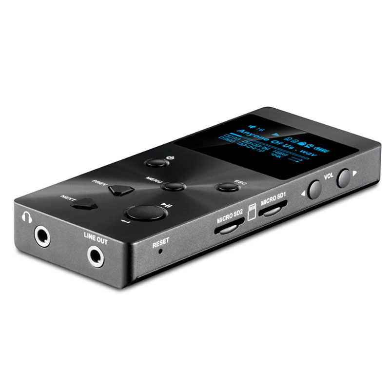 XDUOO/乂度 X3 无损DSD解码音乐播放器HIFI专业发烧便携MP3随身听 黑色高清大图