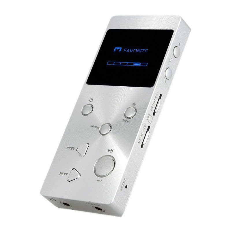 XDUOO/乂度 X3 无损DSD解码音乐播放器HIFI专业发烧便携MP3随身听 银色图片