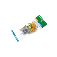 三木(SUNWOOD)92042糖果装彩色长尾夹(25mm)10只/包