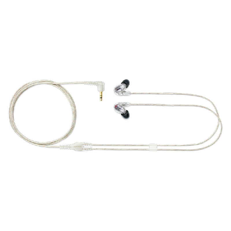 舒尔(Shure) SE846 四单元动铁耳机入耳式重低音有线耳机 HIFI耳机 透明色
