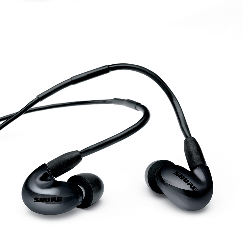 舒尔(Shure) SE846 四单元动铁耳机入耳式重低音 HIFI耳机 黑色