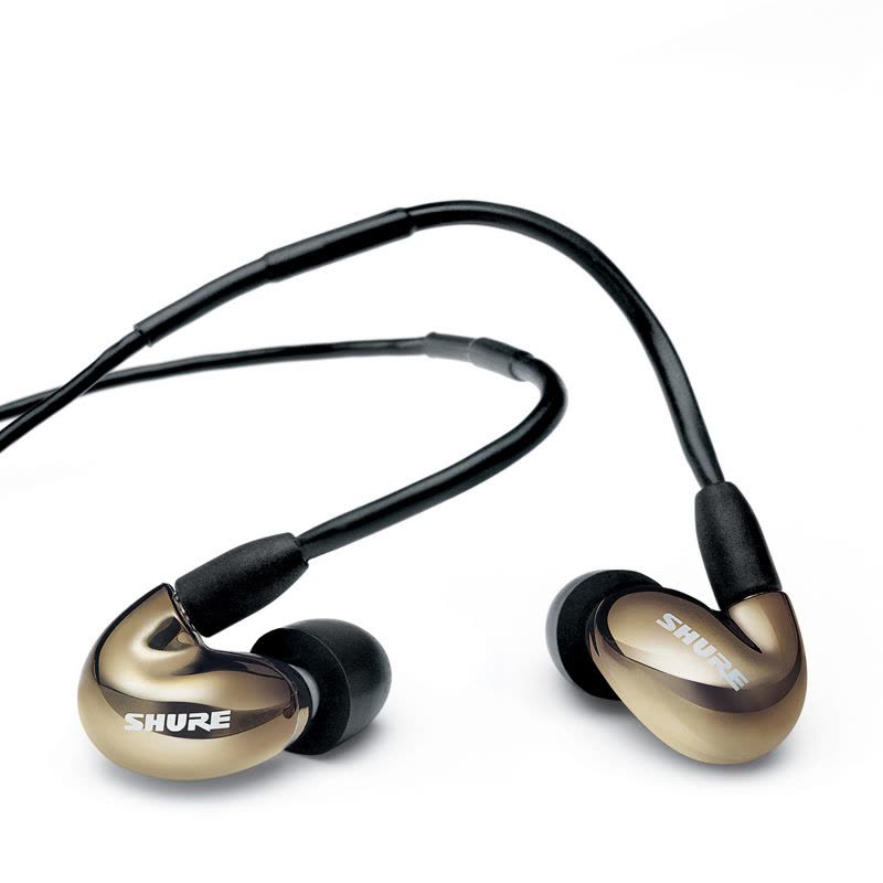舒尔(Shure) SE846 四单元动铁耳机入耳式重低音 HIFI耳机 流金铜色图片