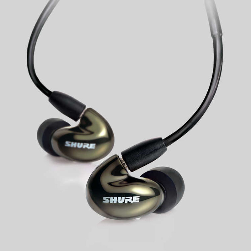 舒尔(Shure) SE846 四单元动铁耳机入耳式重低音 HIFI耳机 流金铜色