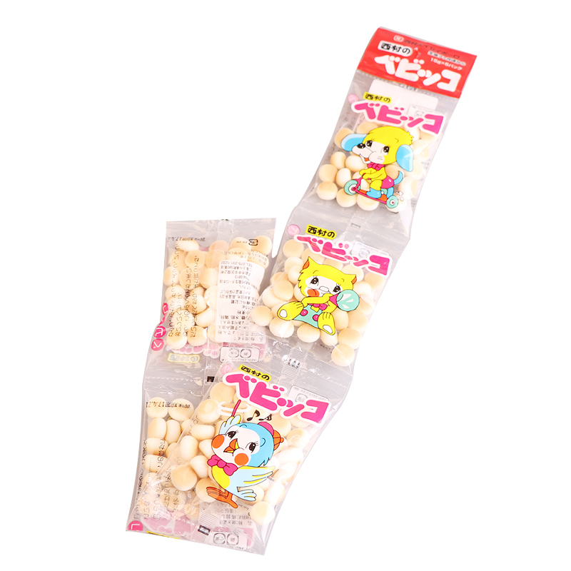西村 小馒头 5连包饼干15g*5袋 日本进口