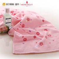 梦特娇Montagut日本京都和风系列纱布面巾 日式纯棉毛巾 柔软吸水