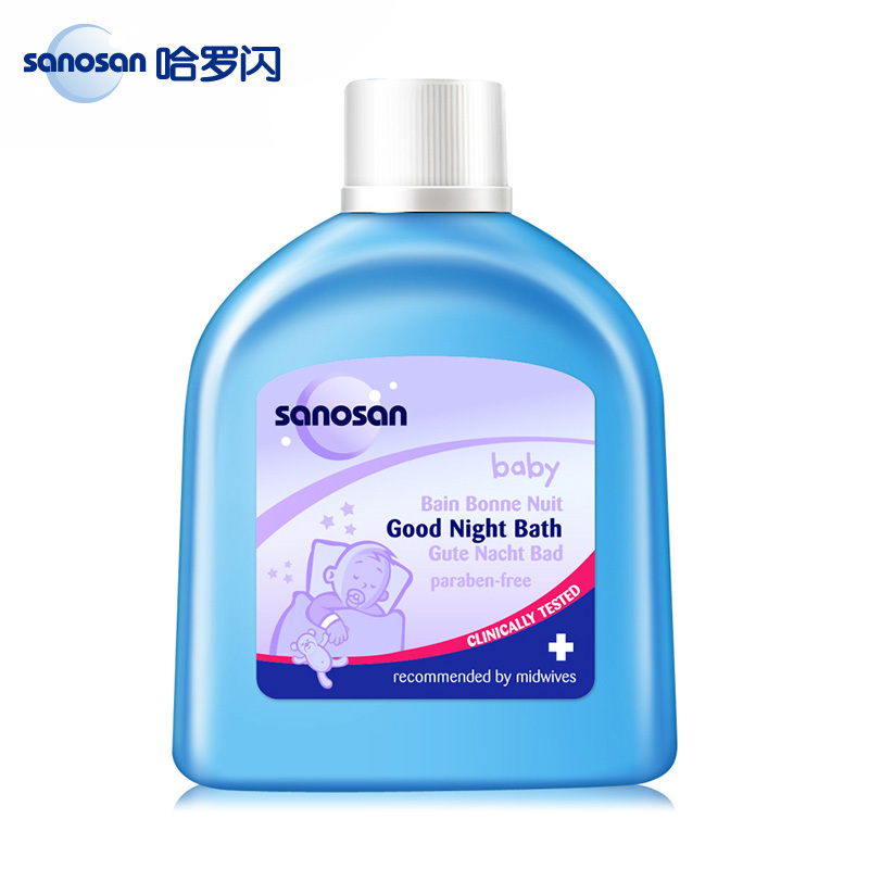 哈罗闪婴儿晚安沐浴露50ml
