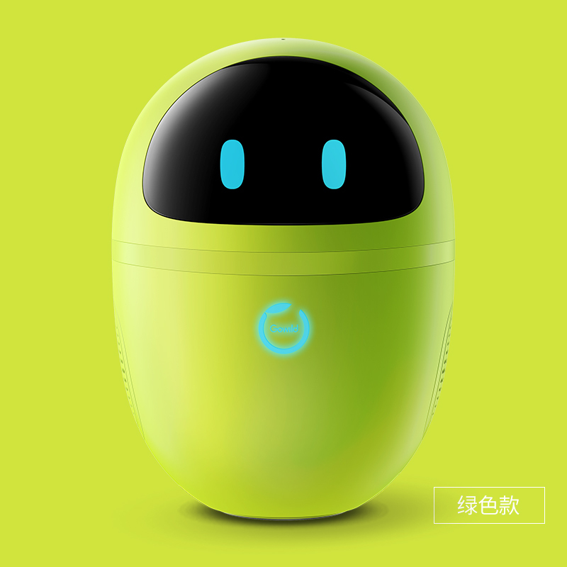 Gowild公子小白青春版情感智能机器人高科技语音声控玩具模型 心机绿
