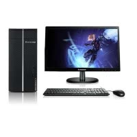 联想(lenovo)510A-15 商用办公家用娱乐台式机电脑+23英寸液晶 七代I3-7100 4G 1T