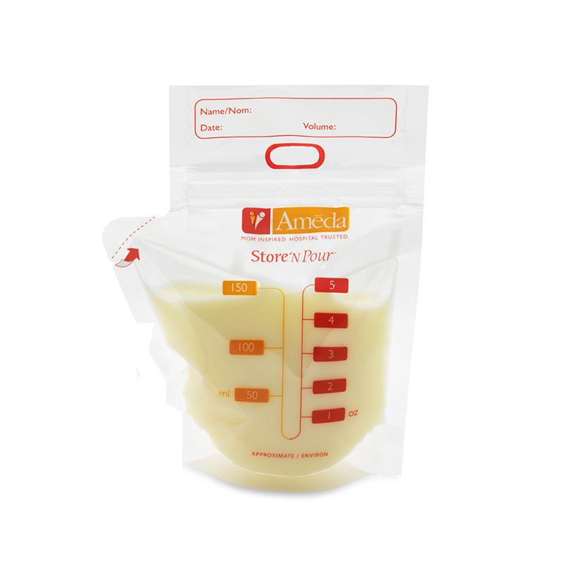 Ameda 母乳存储袋(20只装+2个转换头)150ml
