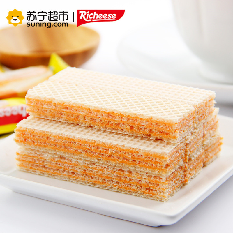 丽芝士(Richeese) 进口饼干 纳宝帝奶酪味威化饼干58g*20包 印尼进口