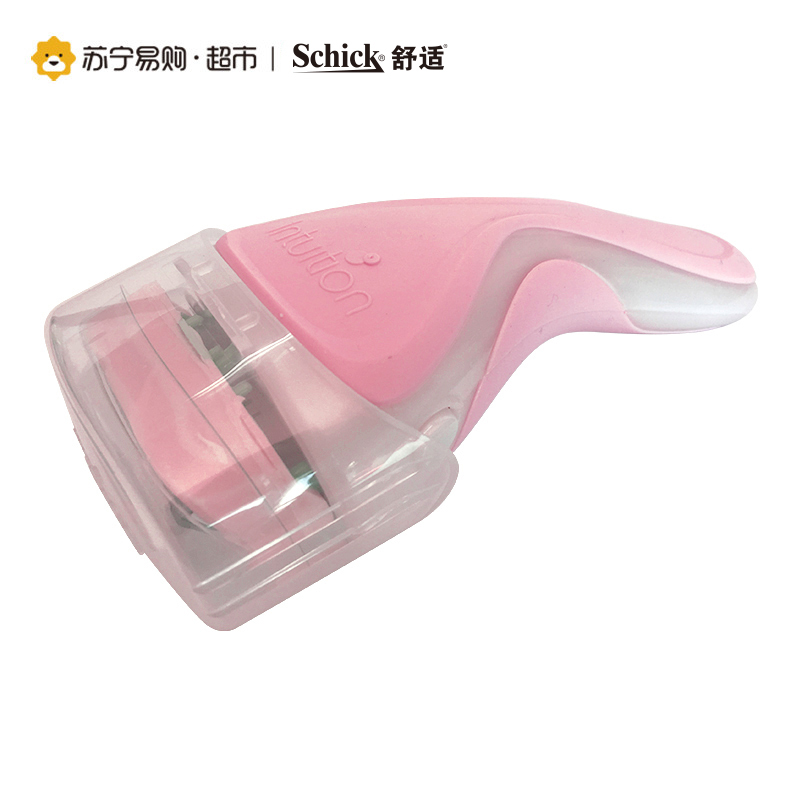 【苏宁超市】舒适-舒芙除毛刀架-中性肌肤（含1个刀头）+送1个刀头