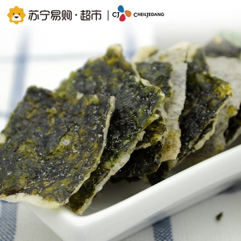 希杰必品阁海苔米片烧烤味20g图片