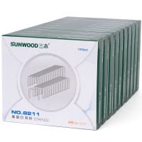 三木(SUNWOOD)8211 100页厚层订书钉 5盒装23/13订书针