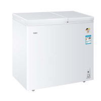 海尔(Haier)FCD-179XDF 179升智能家用冰柜 超薄电子温控 电脑控温 冷藏冷冻转换柜 冷柜 节能单温冰箱