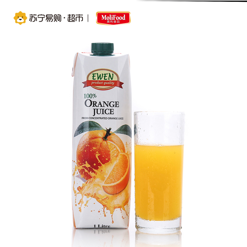 塞浦路斯进口 意文橙汁 1L