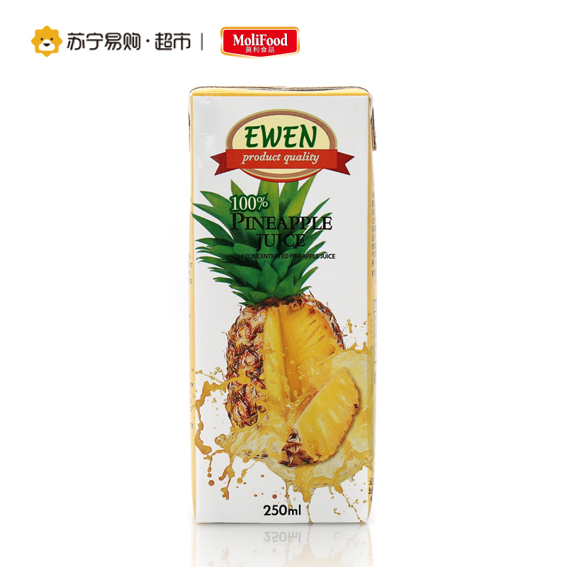 塞浦路斯进口 意文菠萝汁 250ml*9