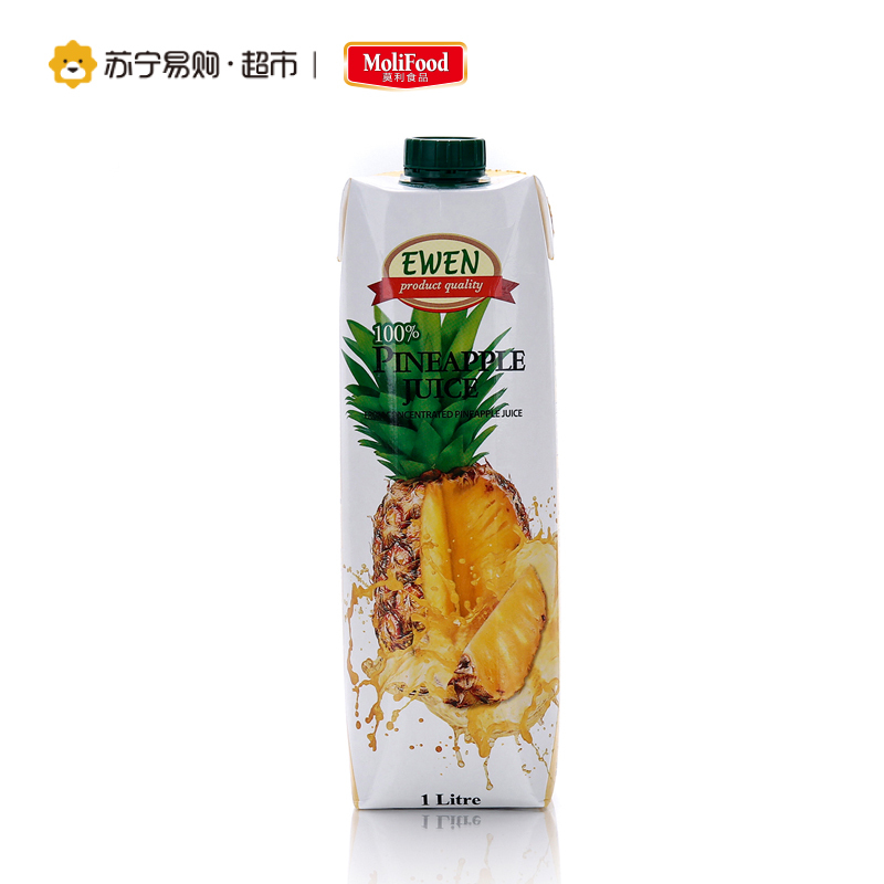 塞浦路斯进口 意文菠萝汁 1L