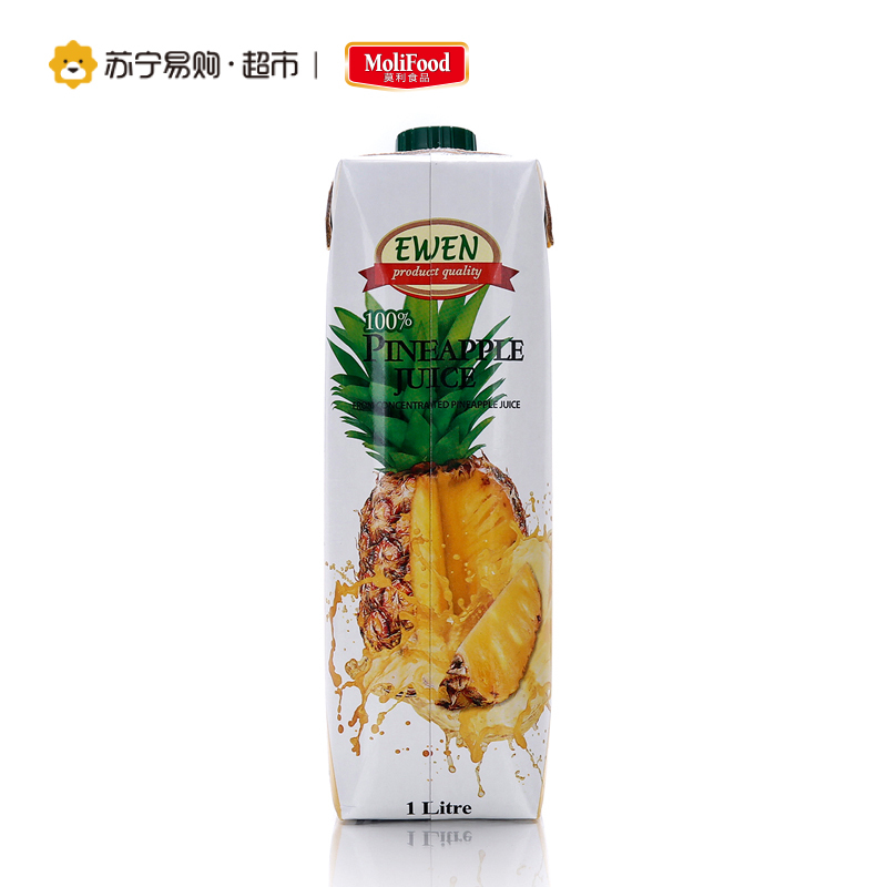 塞浦路斯进口 意文菠萝汁 1L