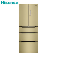海信(Hisense)BCD-412WTD/A 412升 法式多门冰箱 风冷无霜 双离子养鲜(流光金)