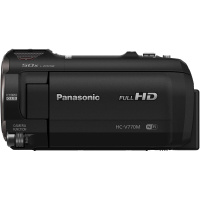松下（Panasonic） HC-V770MGK 高清手持数码摄像机 家用民用新无线双摄像头摄像机 黑色