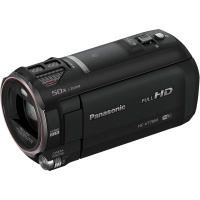 松下（Panasonic） HC-V770MGK 高清手持数码摄像机 家用民用新无线双摄像头摄像机 黑色
