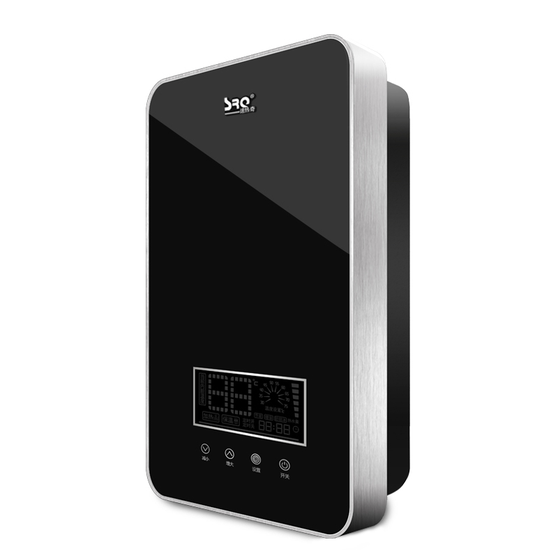 速热奇(SRQ)20L电热水器SRQ-8028 5500W彩色速热式电热水器即热家用热水器 黑色