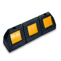 夜牌 反光橡胶车轮定位器(1套含2个定位器 4个螺丝) 反光橡胶车轮定位器